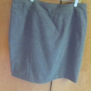Apt. 9 Gray Miniskirt Size 16